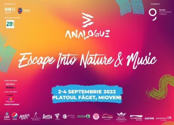 Analogue Festival: S-au pus ȋn vȃnzare biletele de o zi. Care este programul zilnic