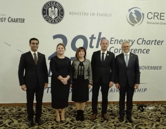Robert Tudorache a prezidat cea de a 29-a ediție a Conferinței Ministeriale a Cartei Energiei